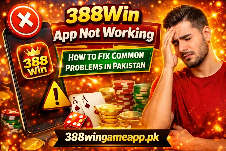 388Win app troubleshooting in Pakistan