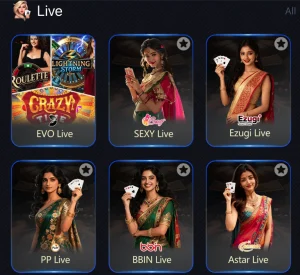 live casino game list in 388win game app